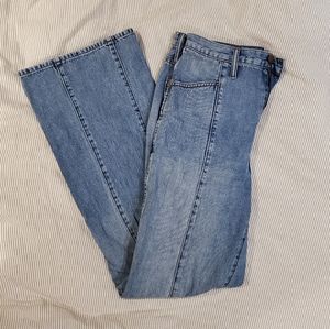 Highrise Madewell Wide Leg Jeans